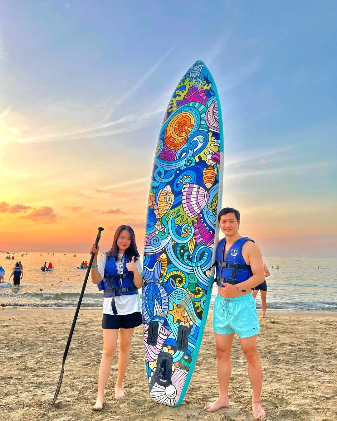 chèo sup bãi dứa hòn sẹo nhơn lý chèo sup bãi dứa hòn sẹo nhơn lý